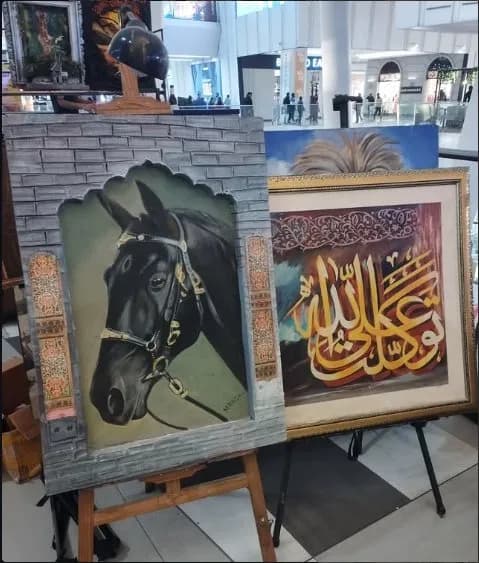 Horse & Calligraphy