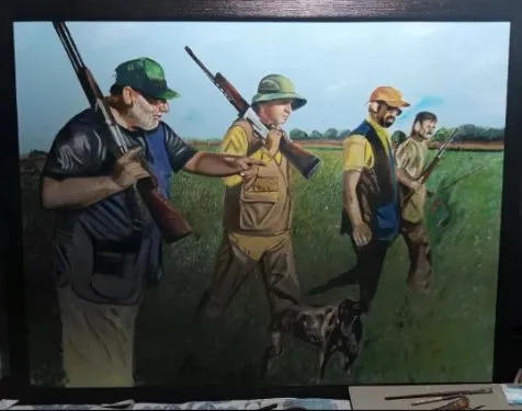 Group Hunting Scene